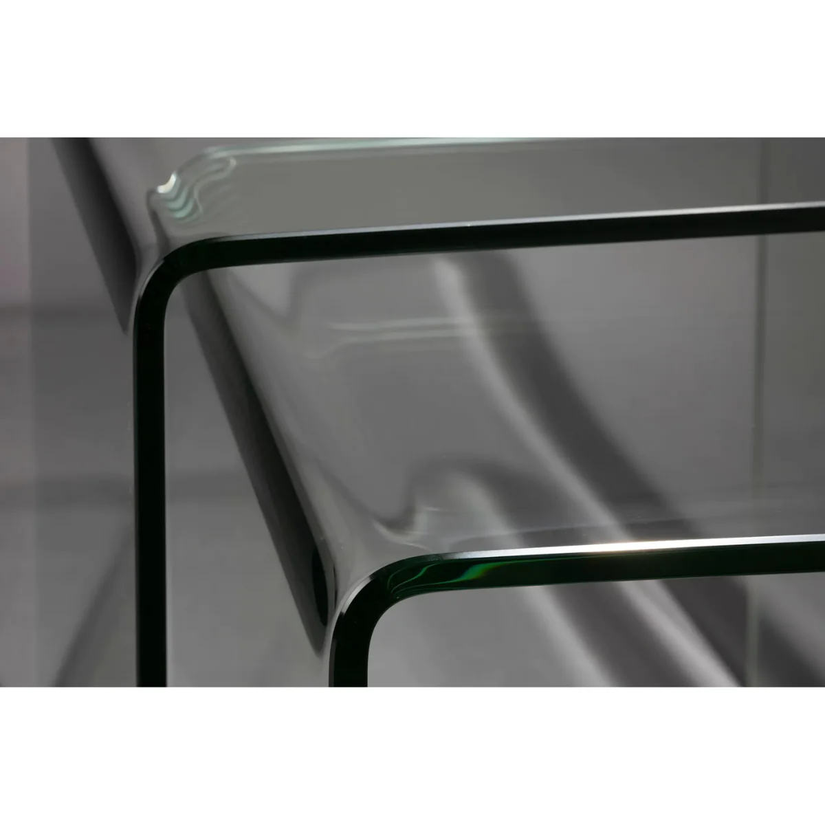 Table d'appoint Vetro Set de 2 - Transparent - Image 6