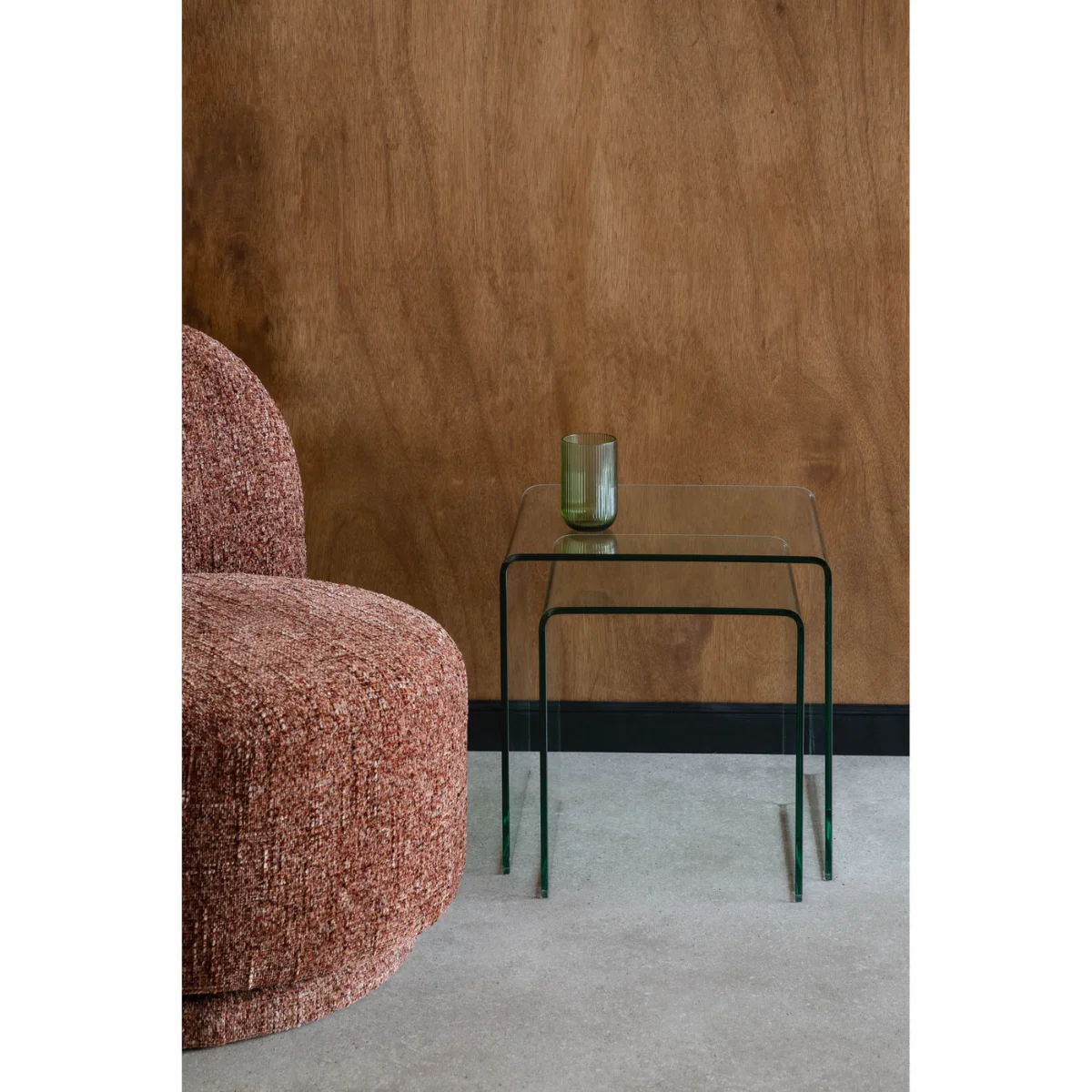 Table d'appoint Vetro Set de 2 - Transparent - Image 8