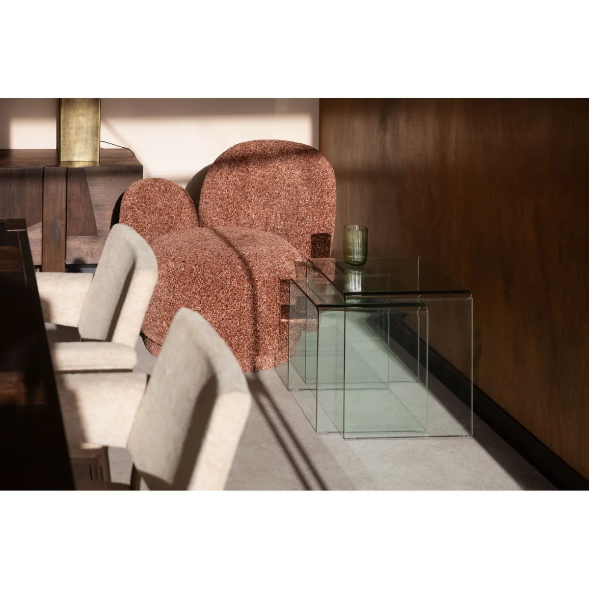 Table d'appoint Vetro Set de 2 - Transparent - Image 9