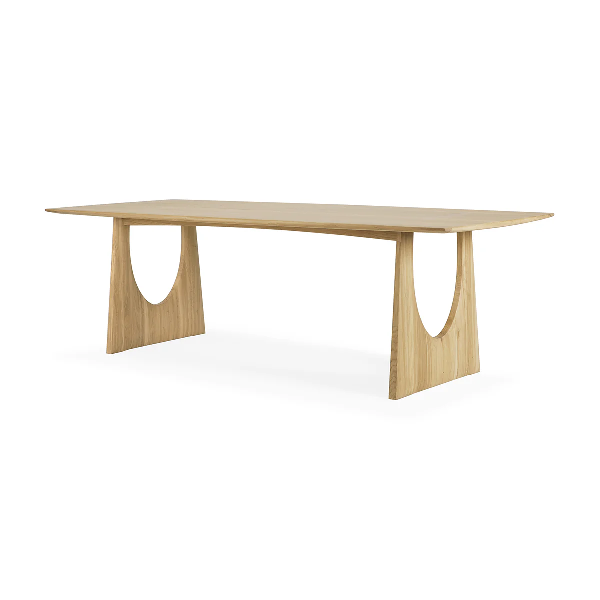 Table Geometric en chêne - L 250 cm
