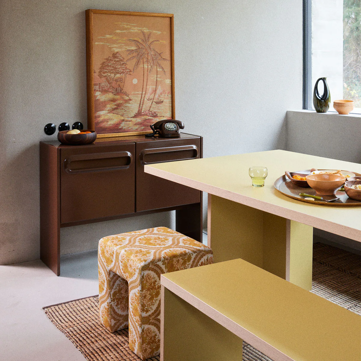 Tabouret De Lobby Chalet - 45 x 40 x 45 cm - Image 2