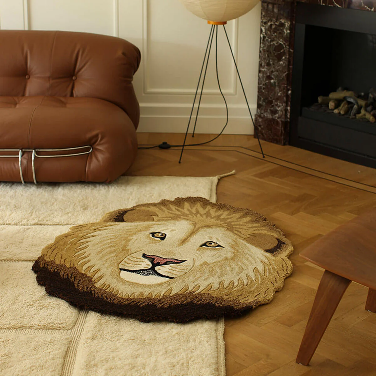 Tapis Ari Tête de Lion - Image 3