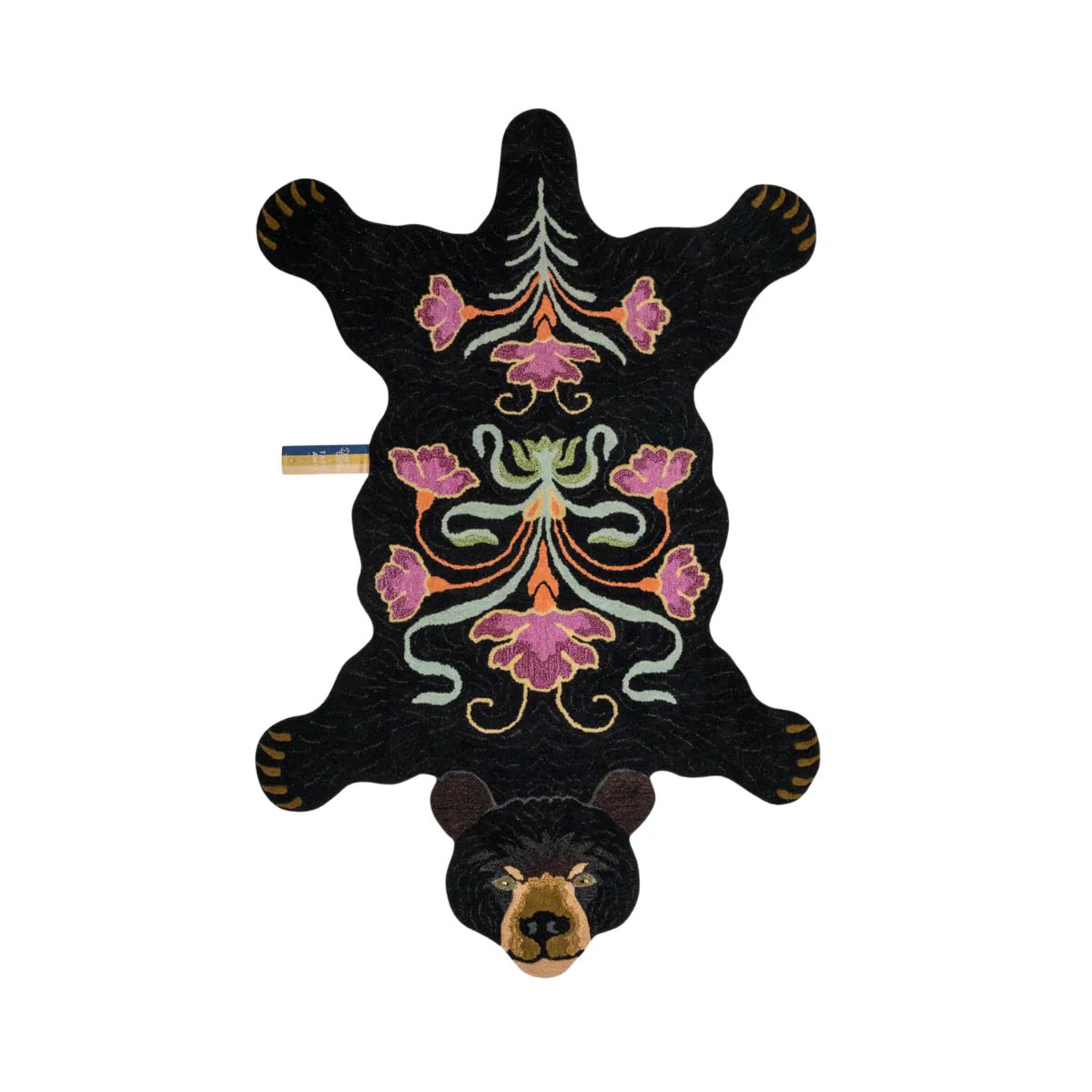 Tapis Blooming Black Bear XL