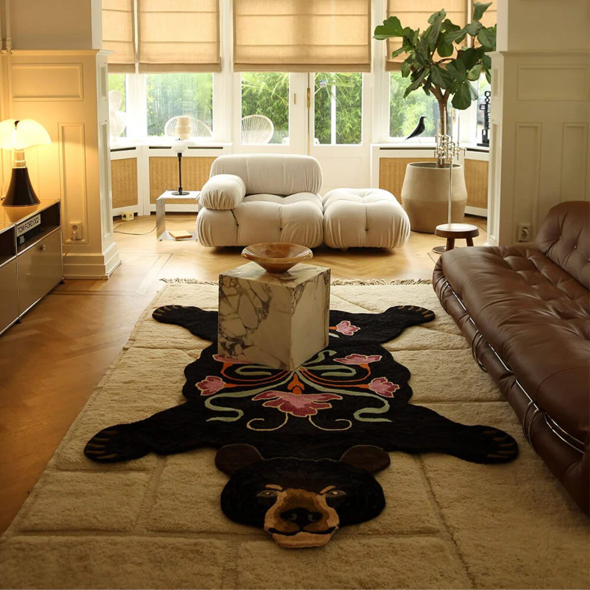 Tapis Blooming Black Bear XL - Image 2