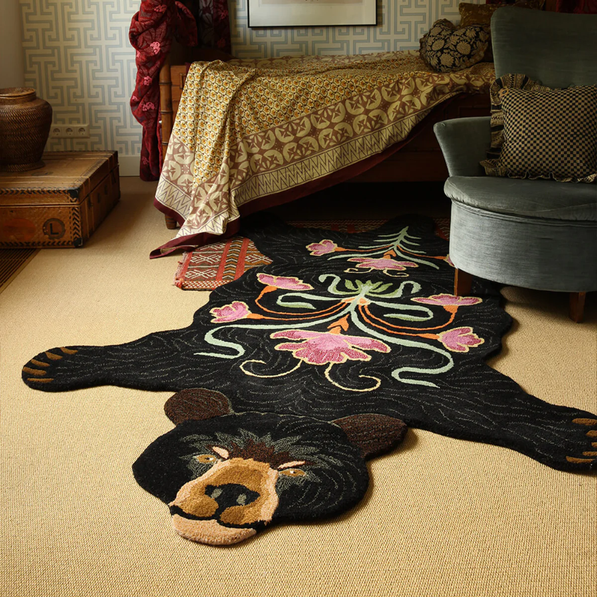 Tapis Blooming Black Bear XL - Image 6