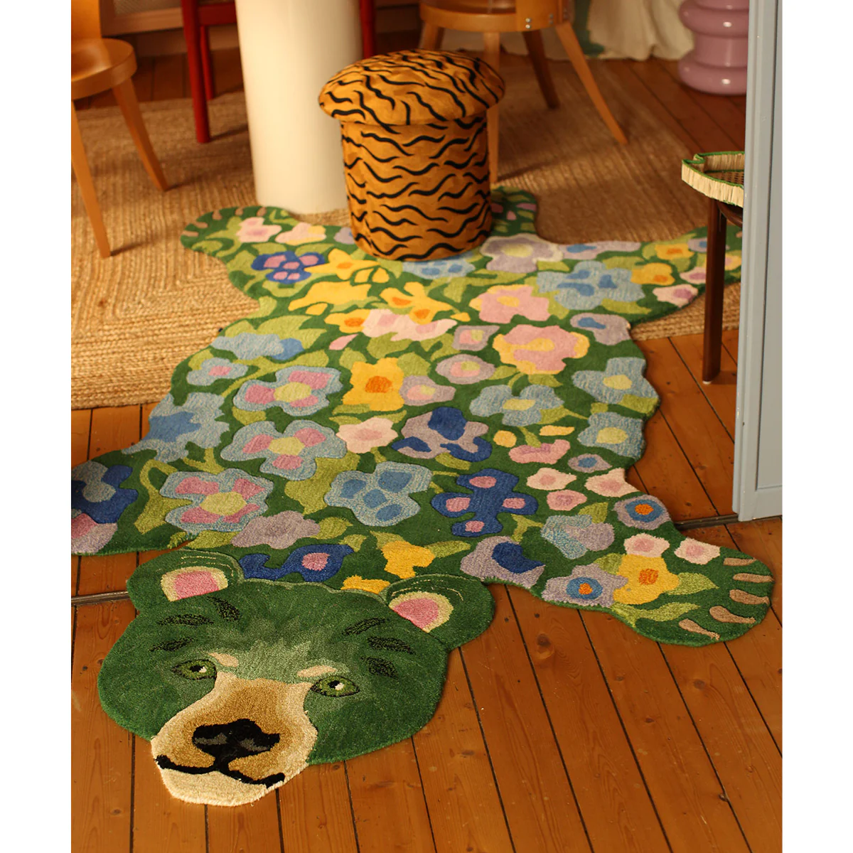 Tapis Josie Jardin Ours - Image 3