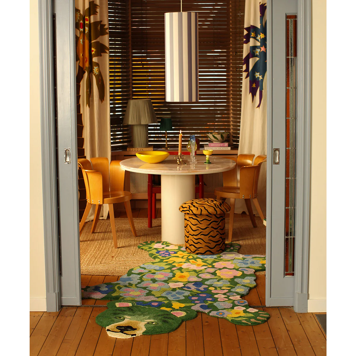 Tapis Josie Jardin Ours - Image 4