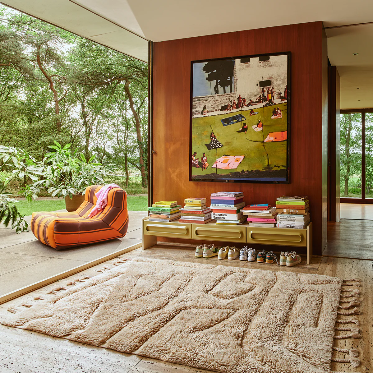 Tapis Limitless en laine - 140 x 200 cm - Image 2