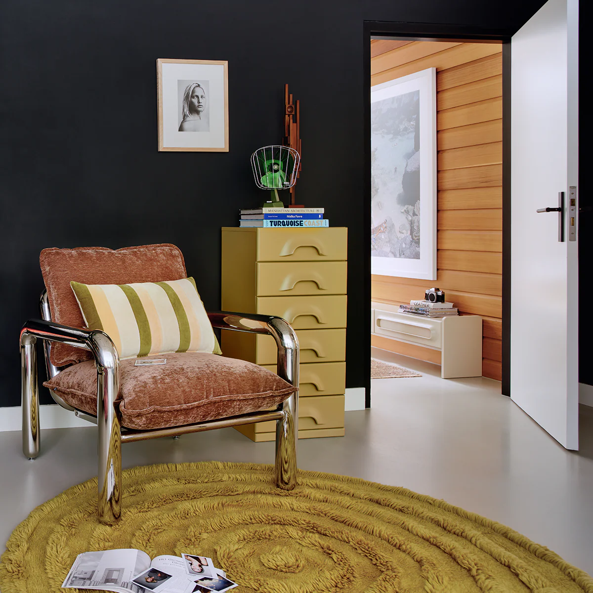Tapis rond en laine - 150 cm - Image 4