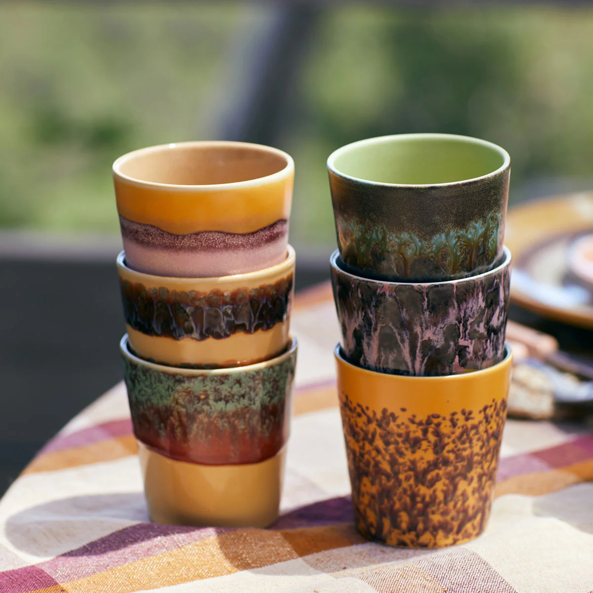 Tasse à Café Tidal 70's - Ø 7,5 cm - Image 2