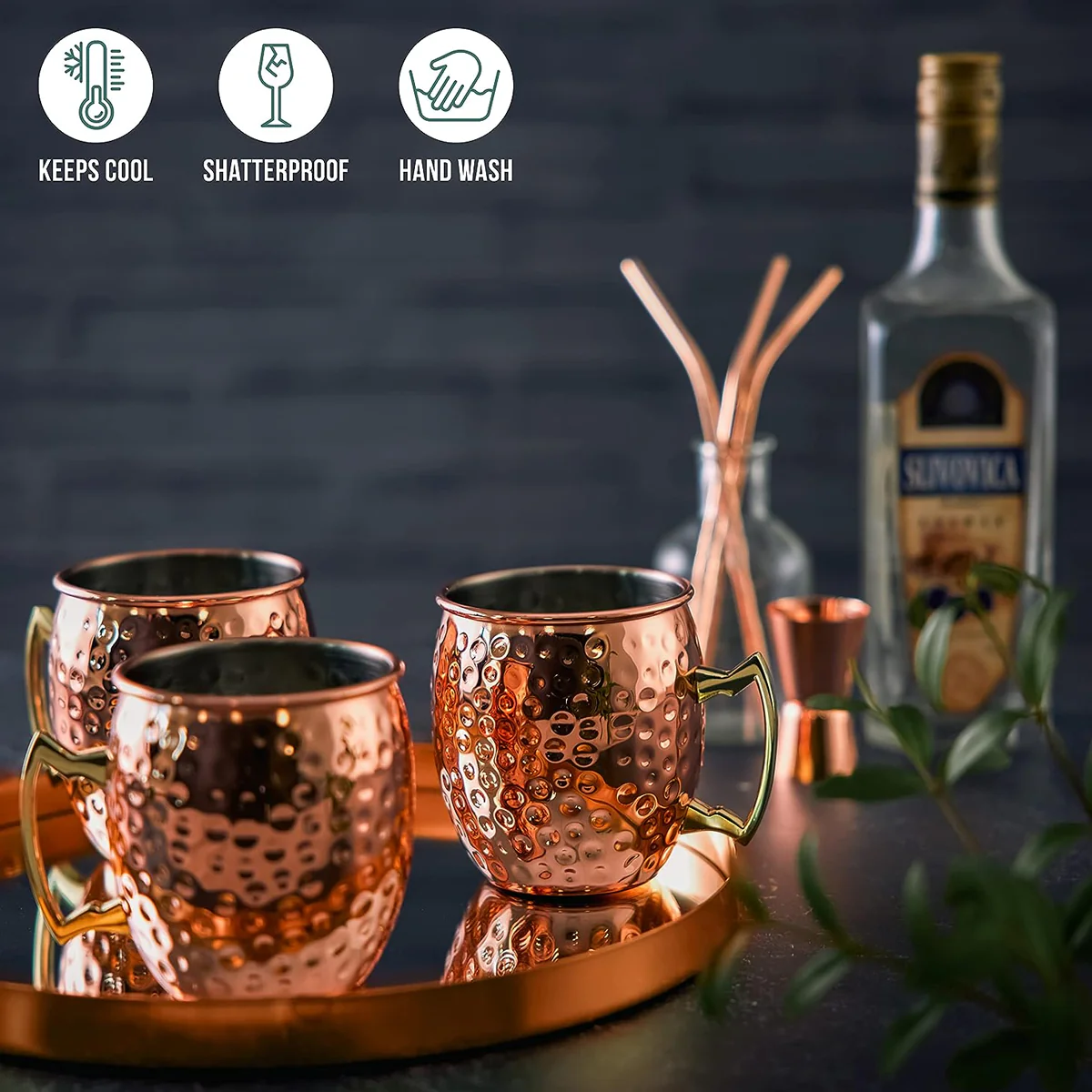 Tasse À Cocktail Moscow Mule Cooper - Image 4