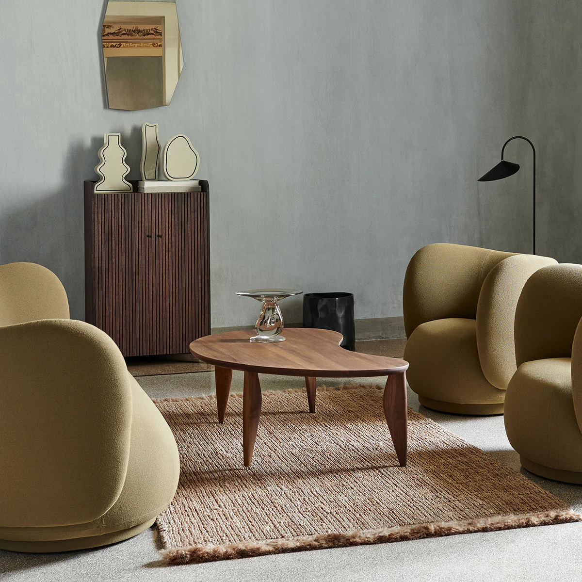 Table basse Feve - Noyer - Image 4