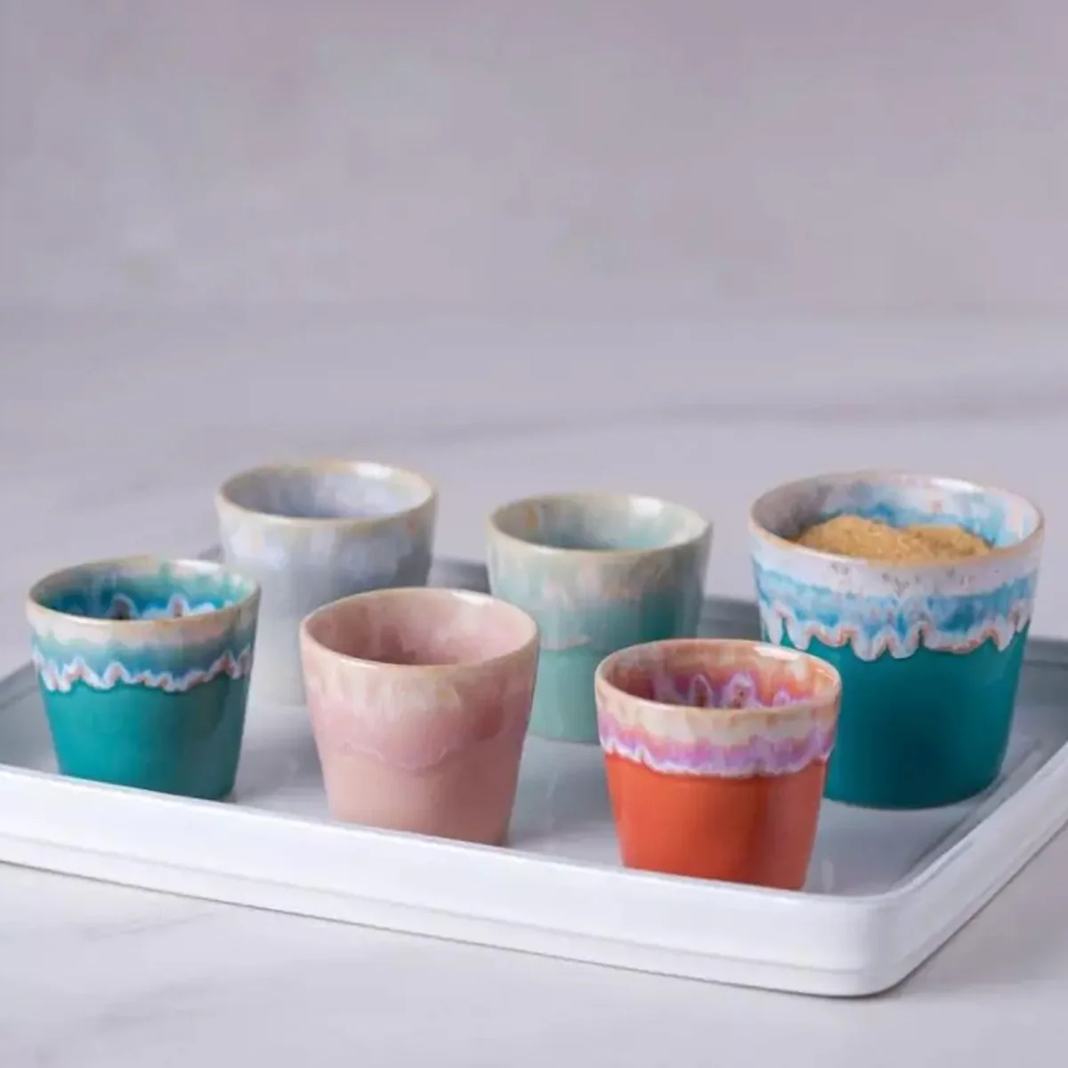 Tasse Grespresso en grès céramique - Aqua - Image 5