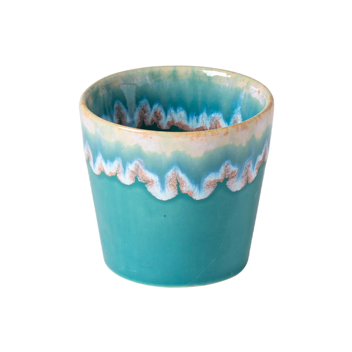 Tasse Espresso Grespresso en grès céramique - Turquoise - Image 4