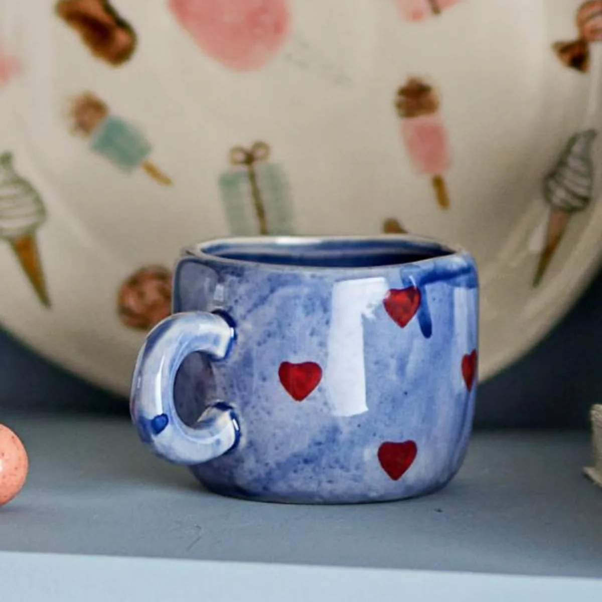 Tasse Nini - Bleu foncé - Image 3