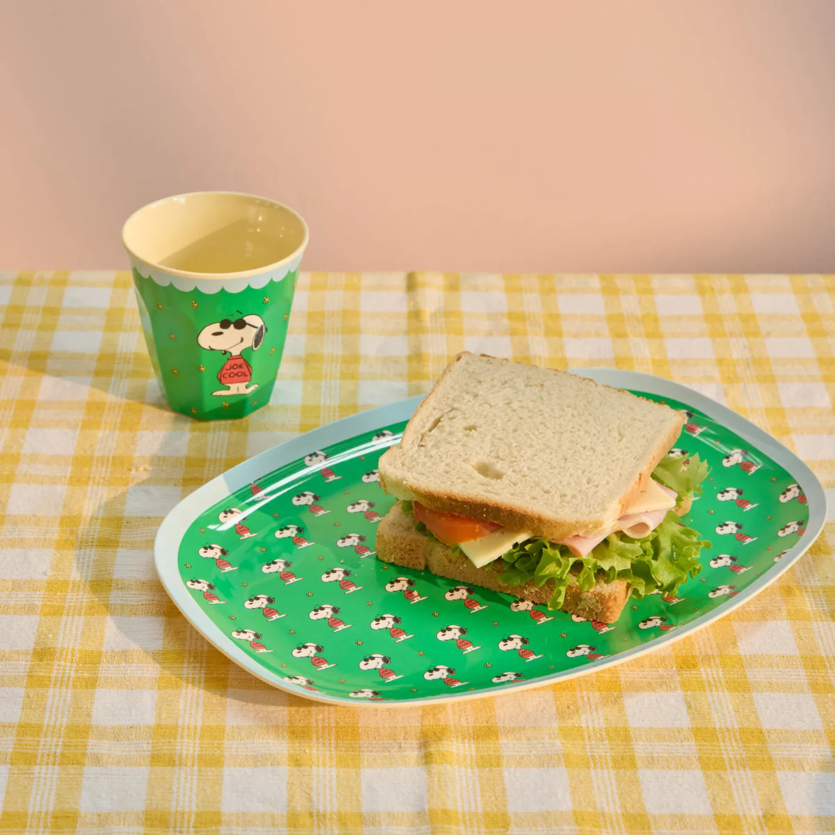 Tasse Snoopy en mélamine - Green M 250 ml - Image 3