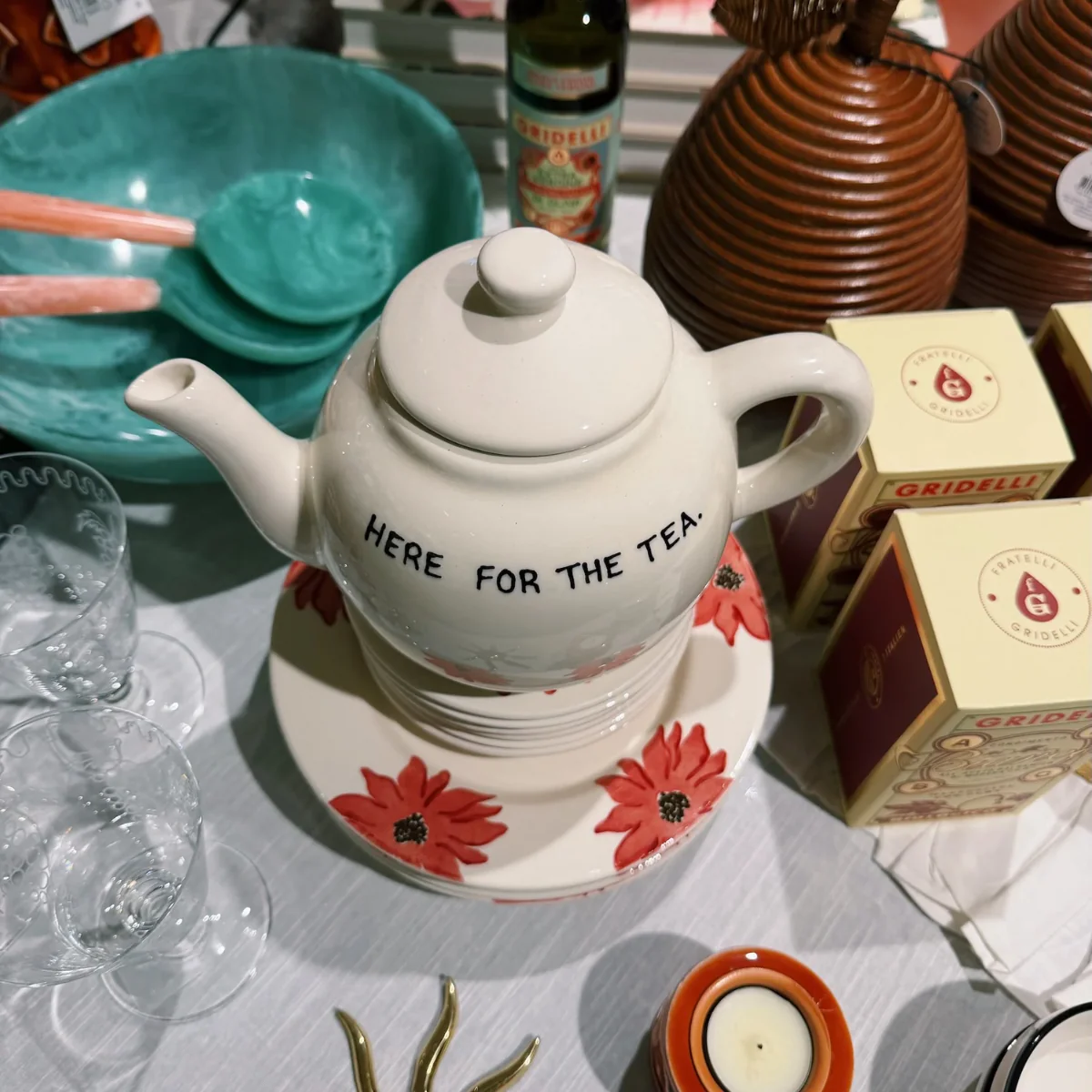 Théière Here For The Tea - Noir - Image 3