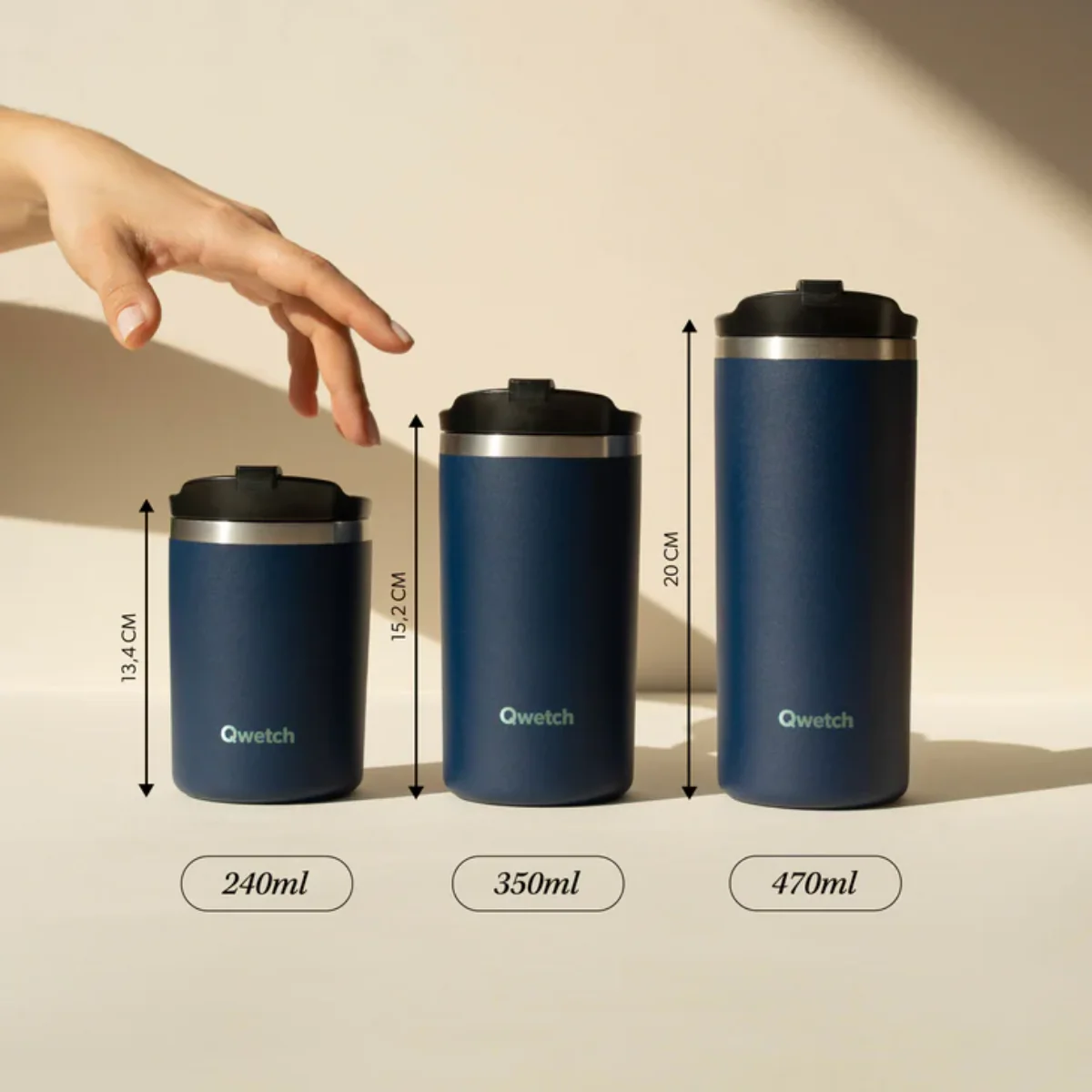 Travel Mug Isotherme - Matt Sable - Image 4
