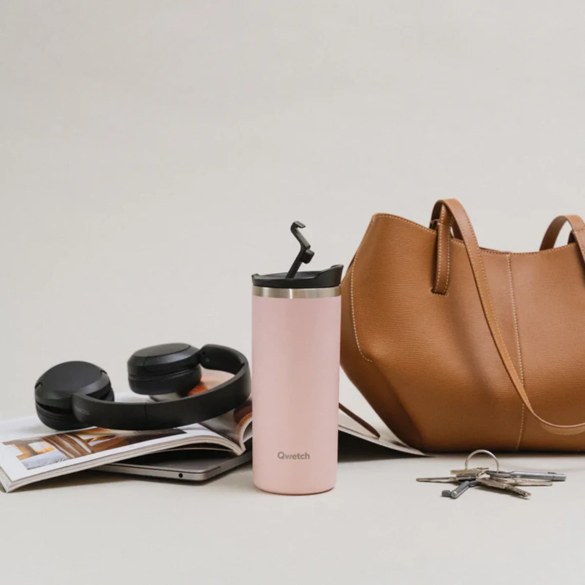 Travel Mug Isotherme - Pastel Rose 470 ml - Image 3