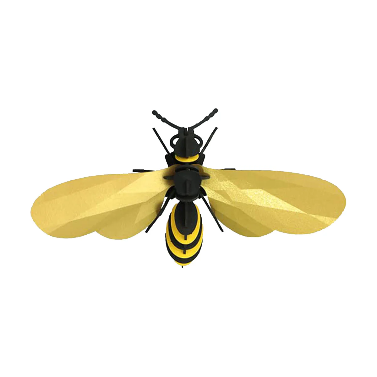 Trophée Origami Guêpe - Ailes dorées