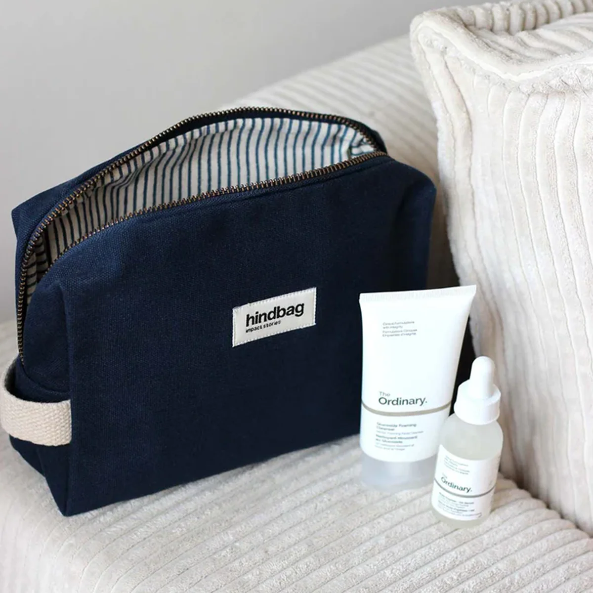 Trousse de toilette Léon - Navy - Image 2