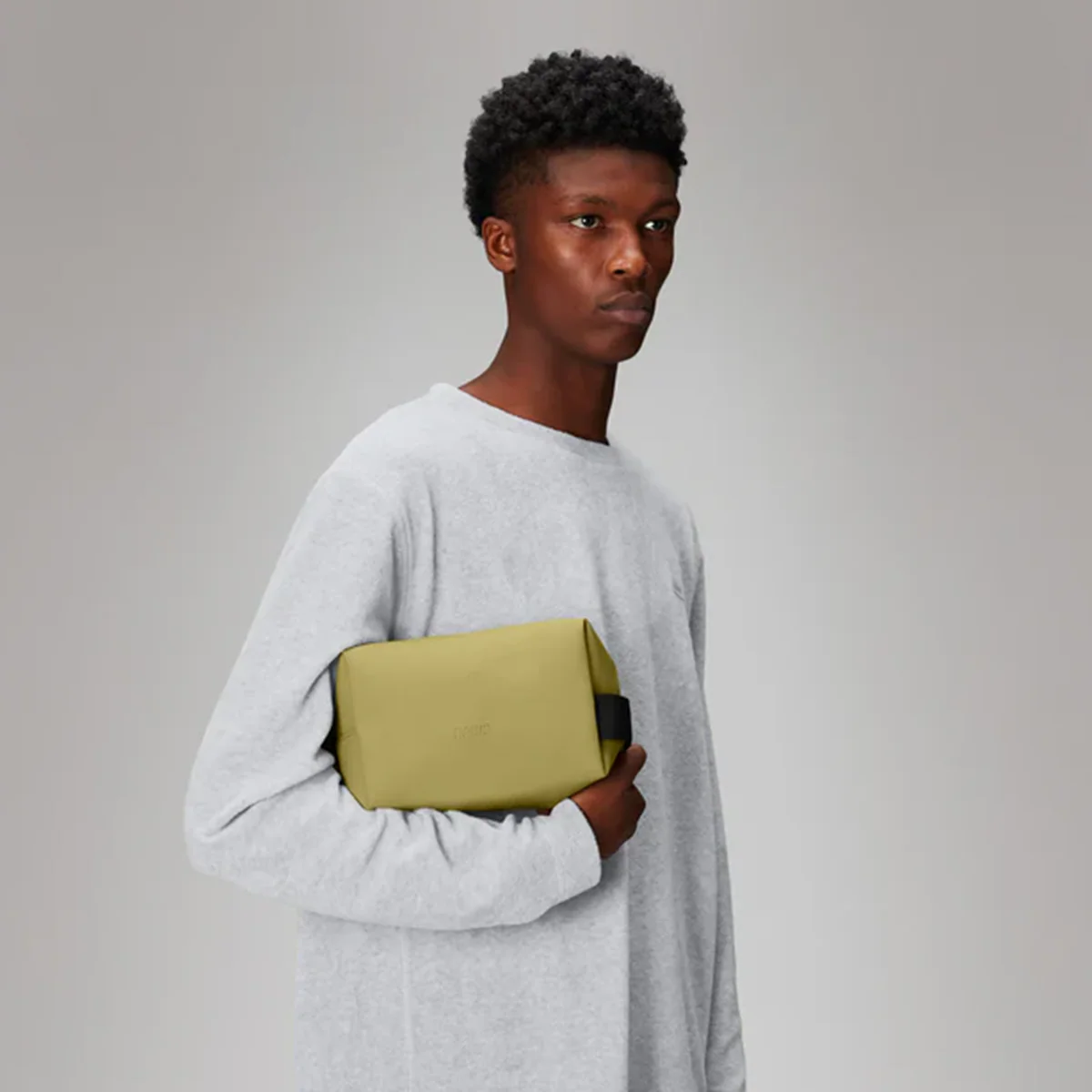 Trousse de toilette Wash Bag Small - Khaki - Image 3