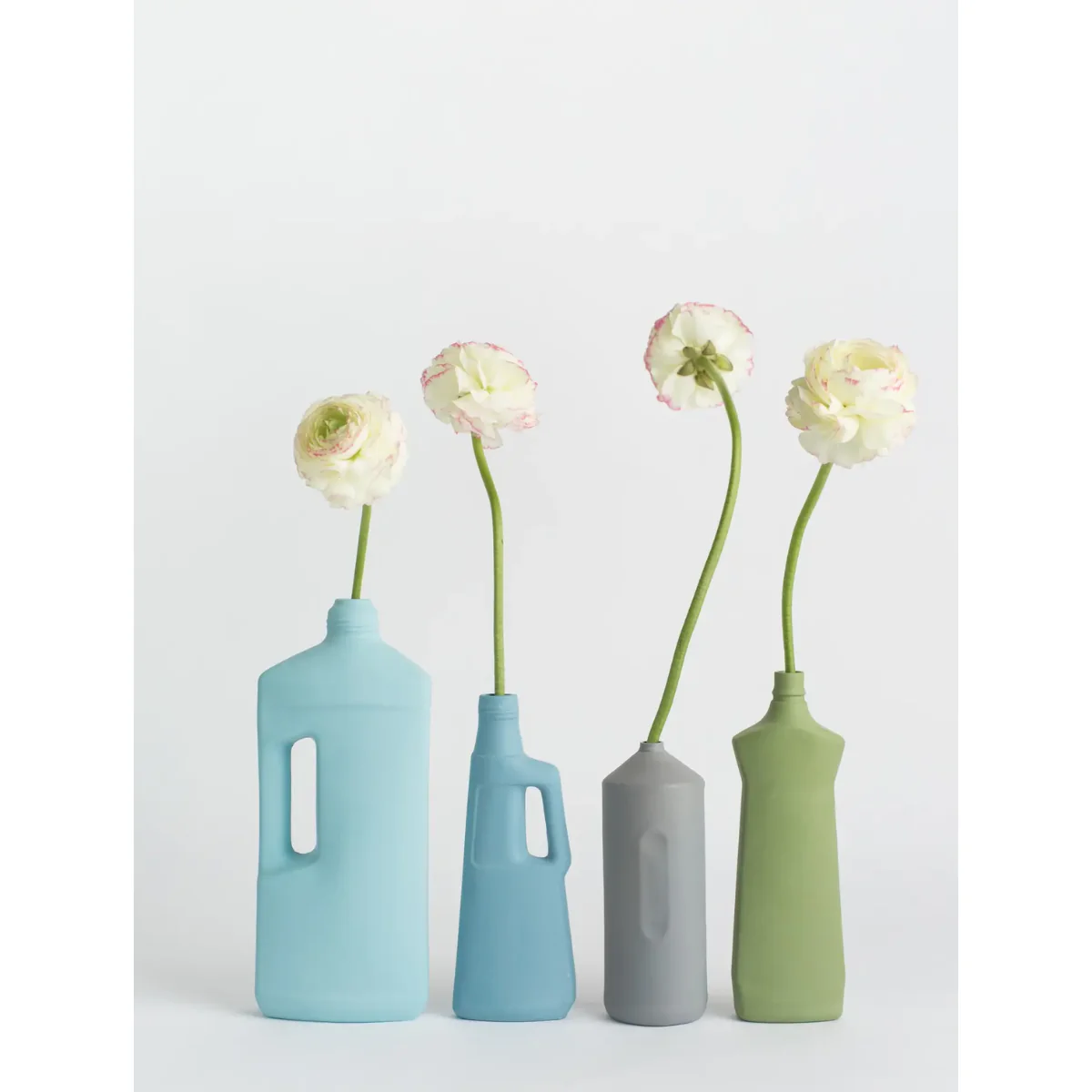 Vase Bouteille #3 - Light Blue - Image 2