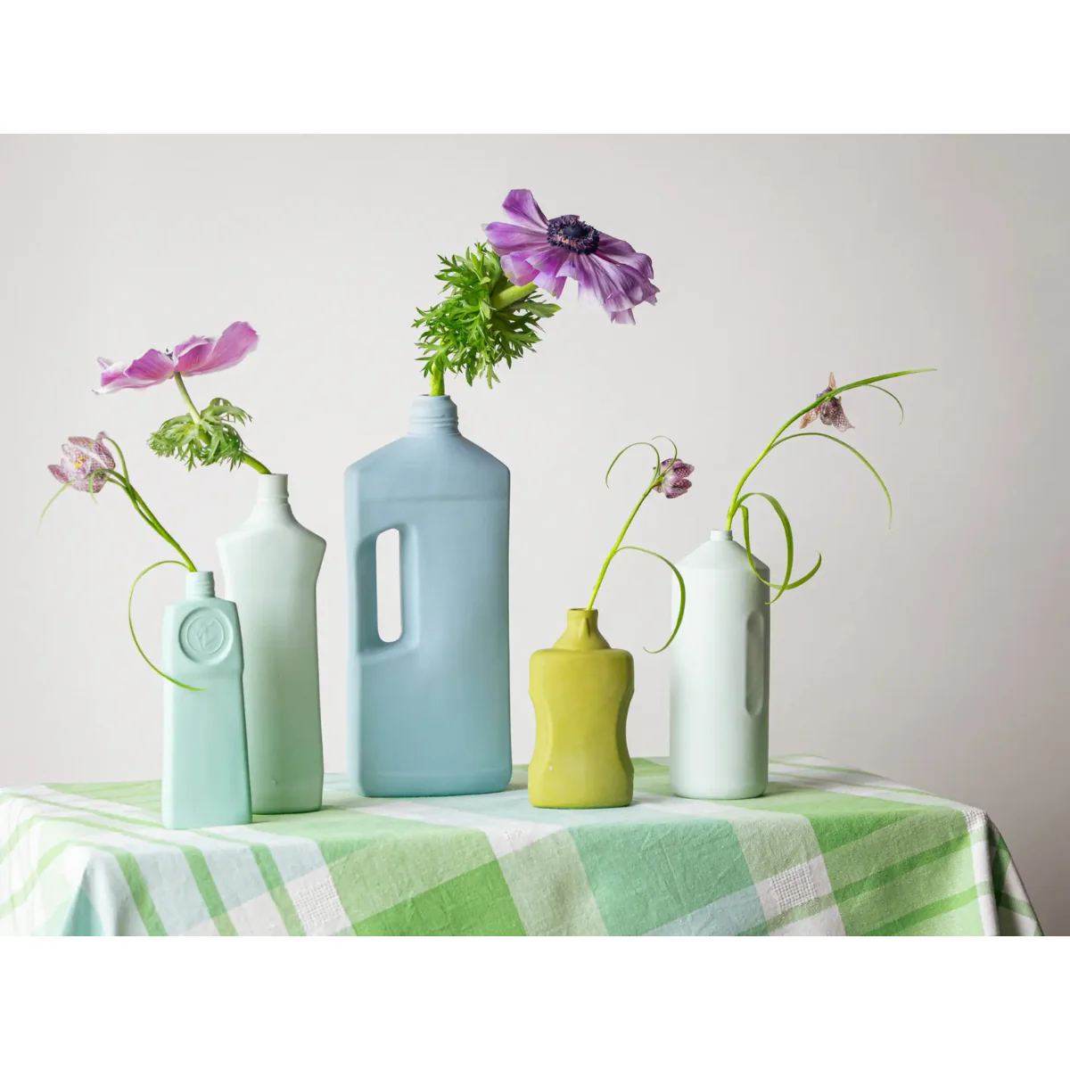 Vase Bouteille #3 - Light Blue - Image 4
