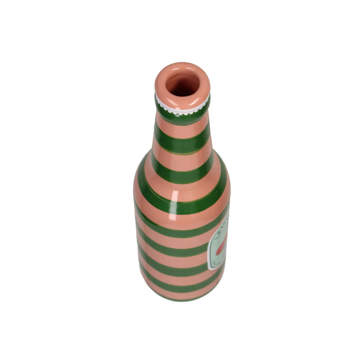 Vase Bouteille en faïence - Ø 6,5 x 24 cm - Image 5