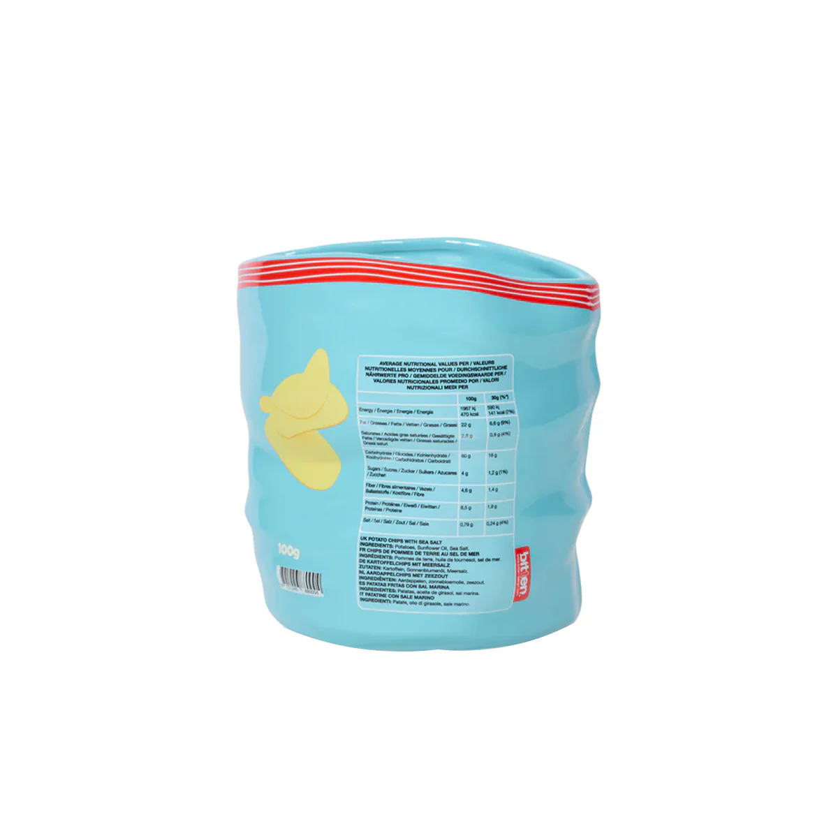 Vase Chips - Bleu - Image 2