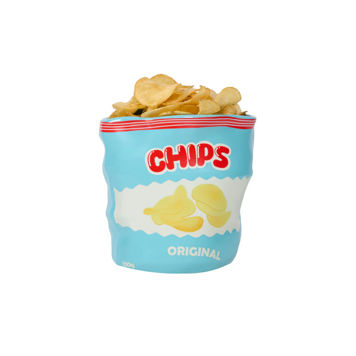 Vase Chips - Bleu - Image 3
