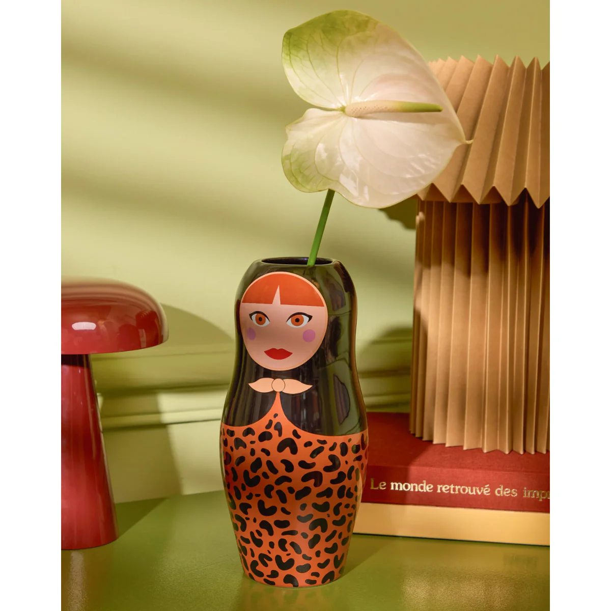 Vase Dolls Léopard - Image 3