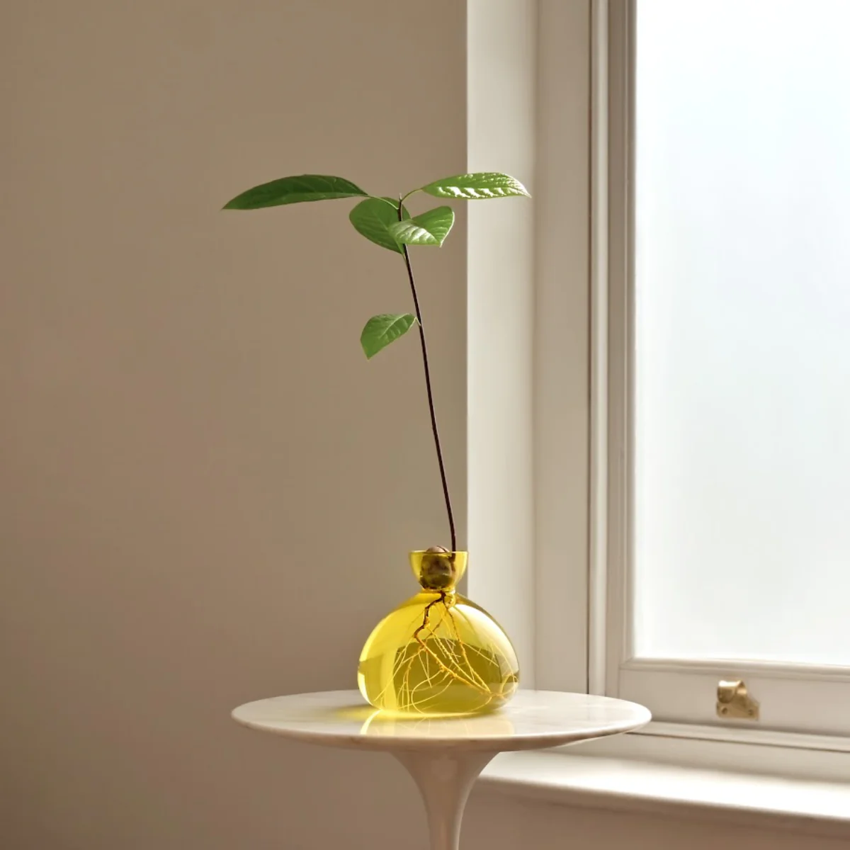 Vase en verre pour gland - Image 2