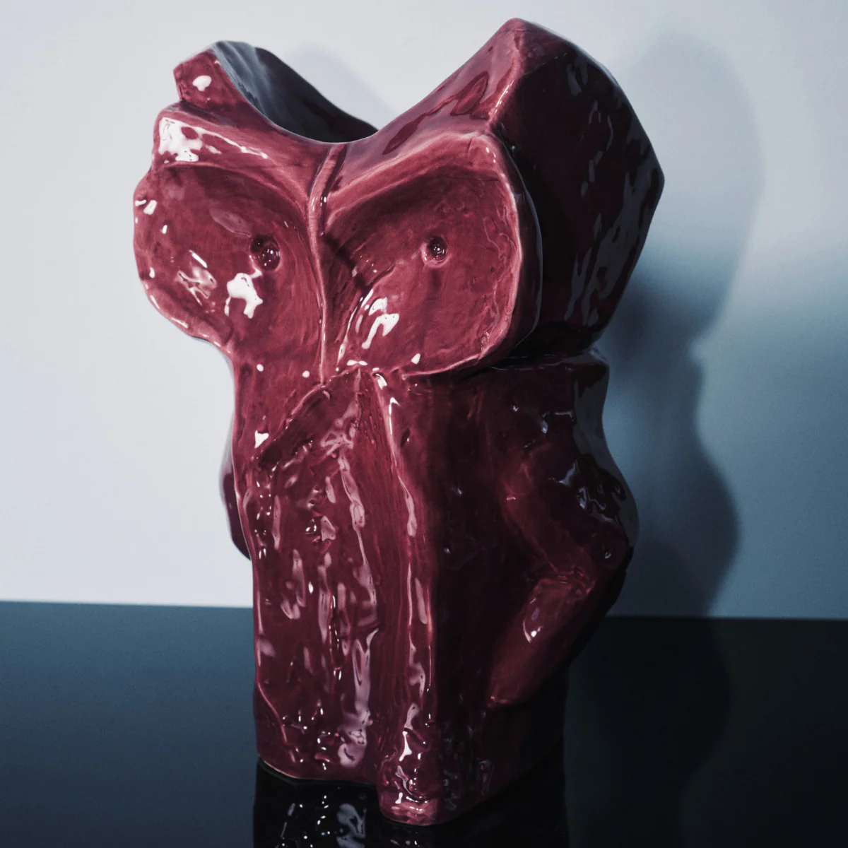Vase Hibou After Midnight - Aubergine - Image 12