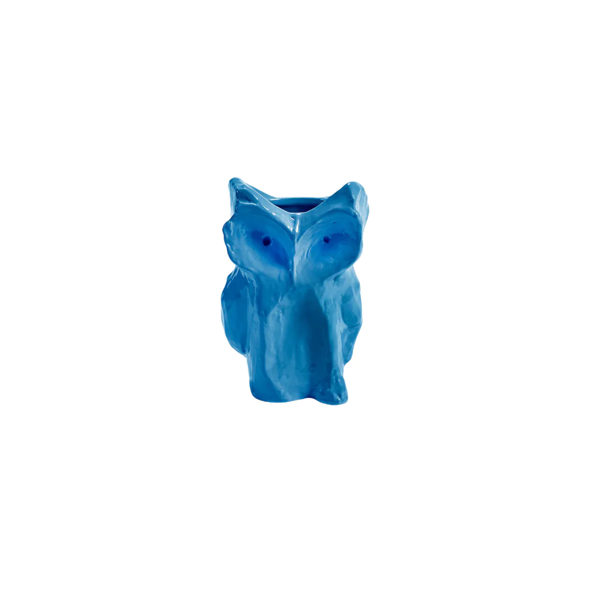 Vase Hibou After Midnight - Bleu