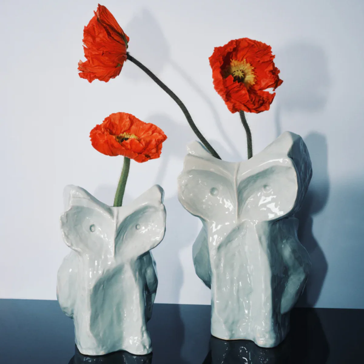 Vase Hibou After Midnight - Bleu Clair - Image 5