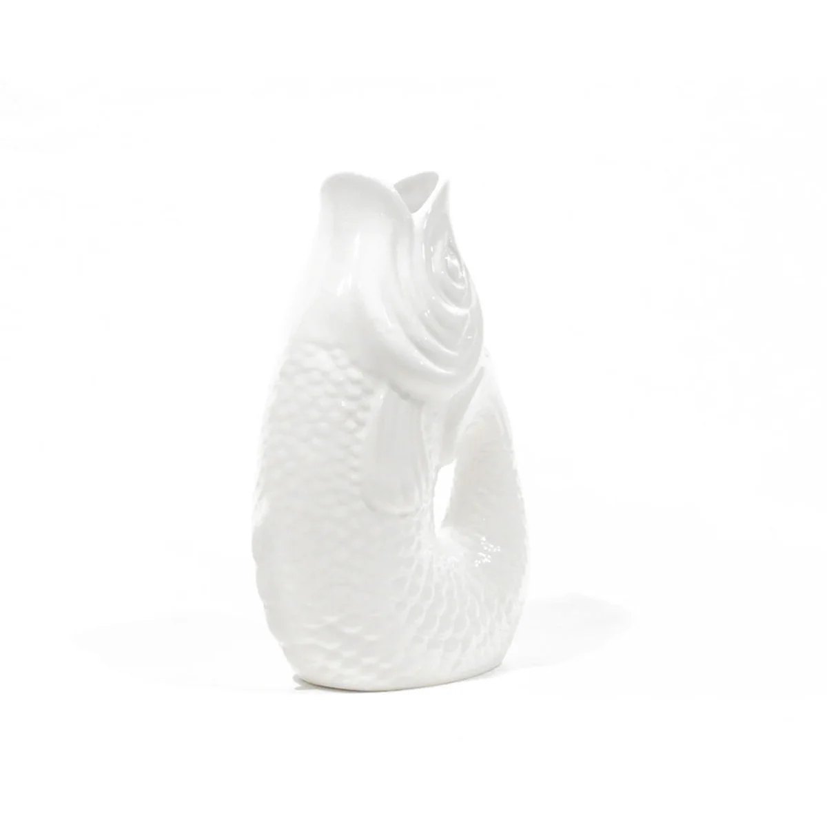 Vase Monsieur Carafon Poisson - Blanc - Image 5