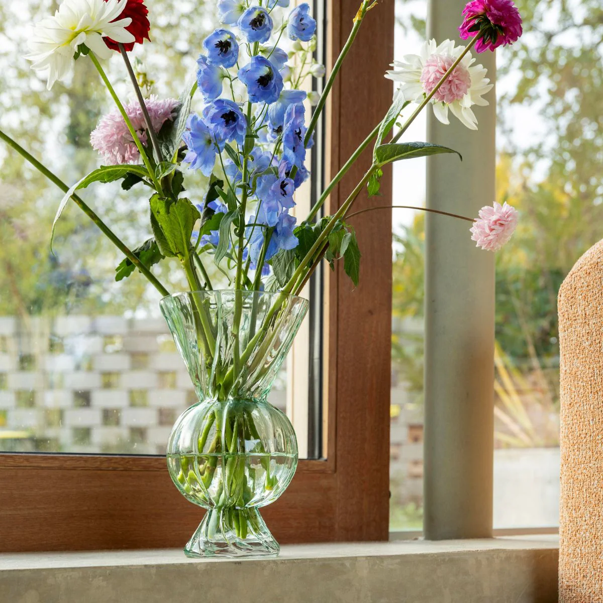 Vase Rhombic en verre - Image 3