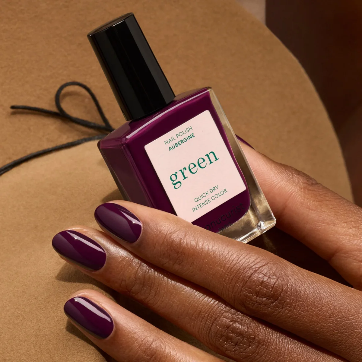 Vernis à ongles Green™ - Aubergine - 15 ml - Image 2