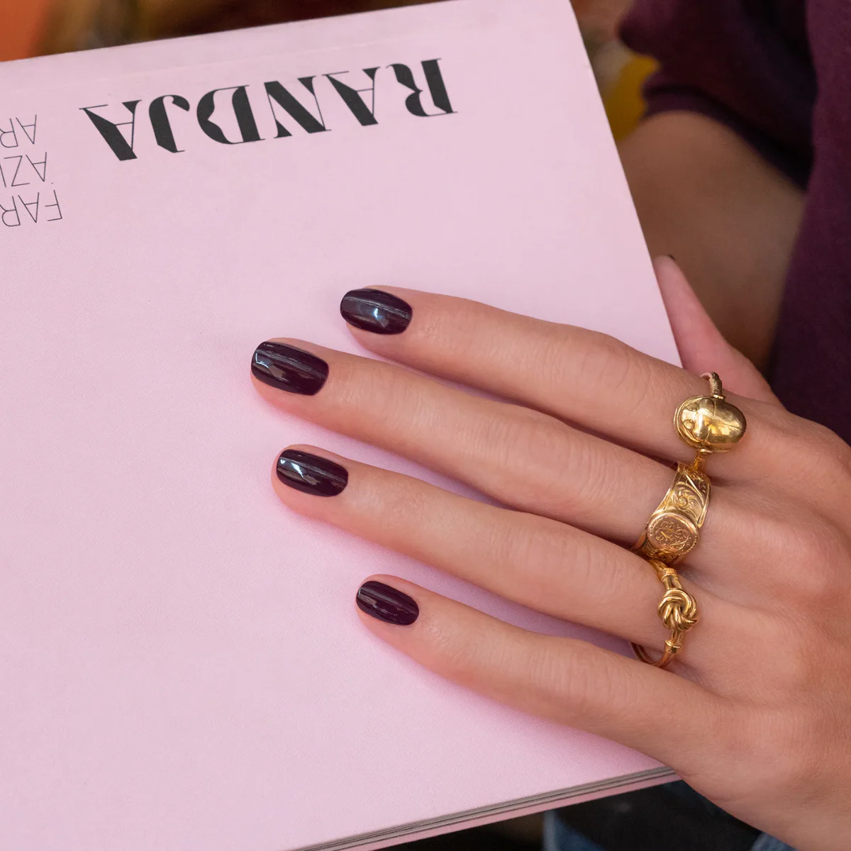 Vernis à ongles Green™ - Aubergine - 15 ml - Image 3