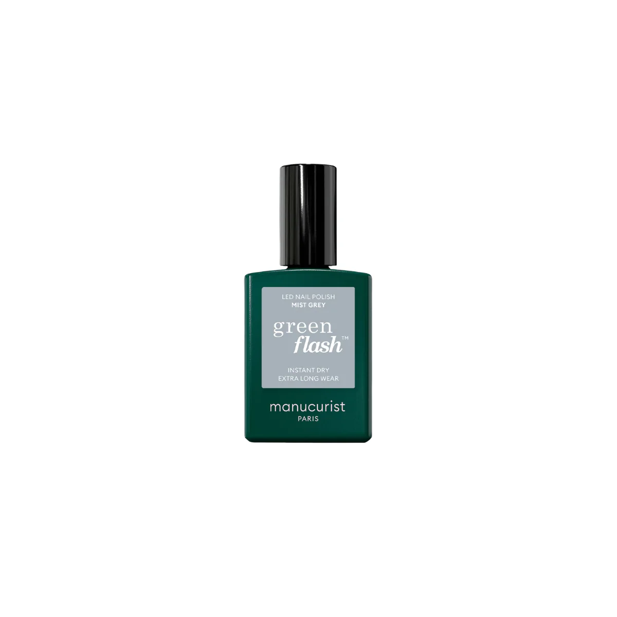 Vernis Semi-permanent LED Green Flash™ - Mist Grey - 15 ml