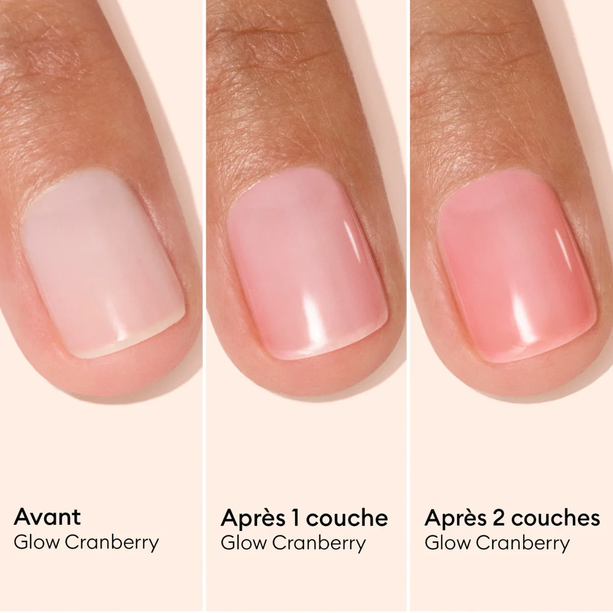 Vernis Soin Active - Glow Cranberry - 15 ml - Image 5
