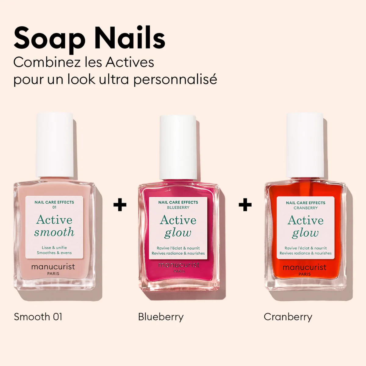 Vernis Soin Active - Glow Cranberry - 15 ml - Image 9