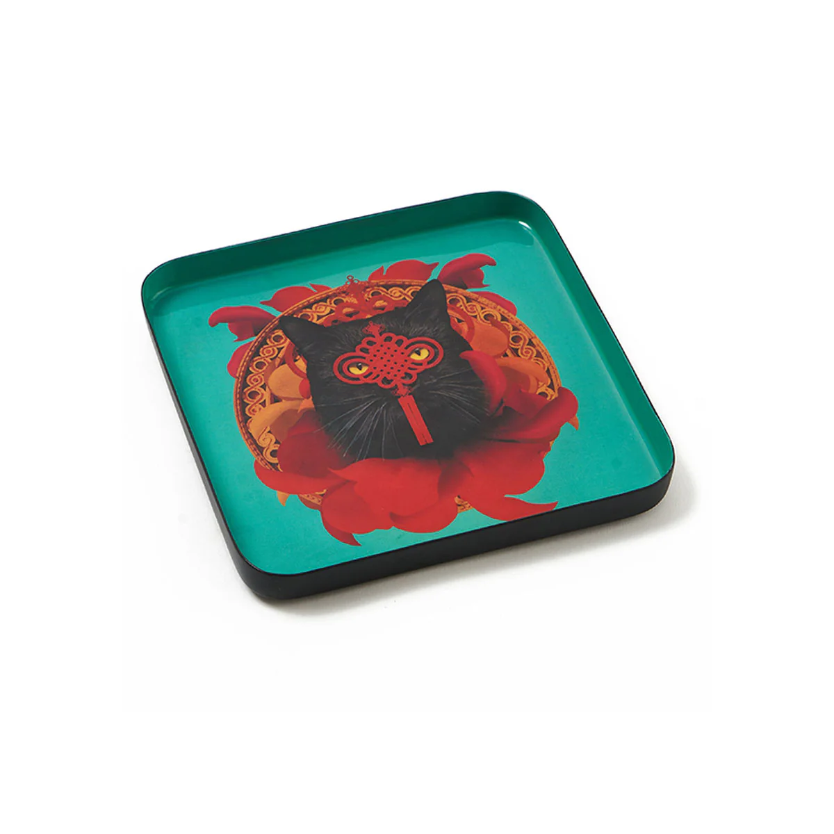 Vide-poche carré Chachino en fer - 15 × 15 cm - Image 3