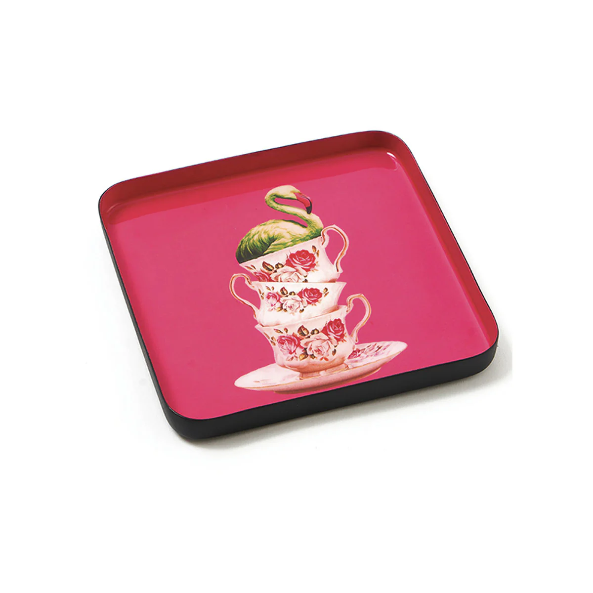Vide-poche carré Flamingtea - 15 × 15 cm - Image 3