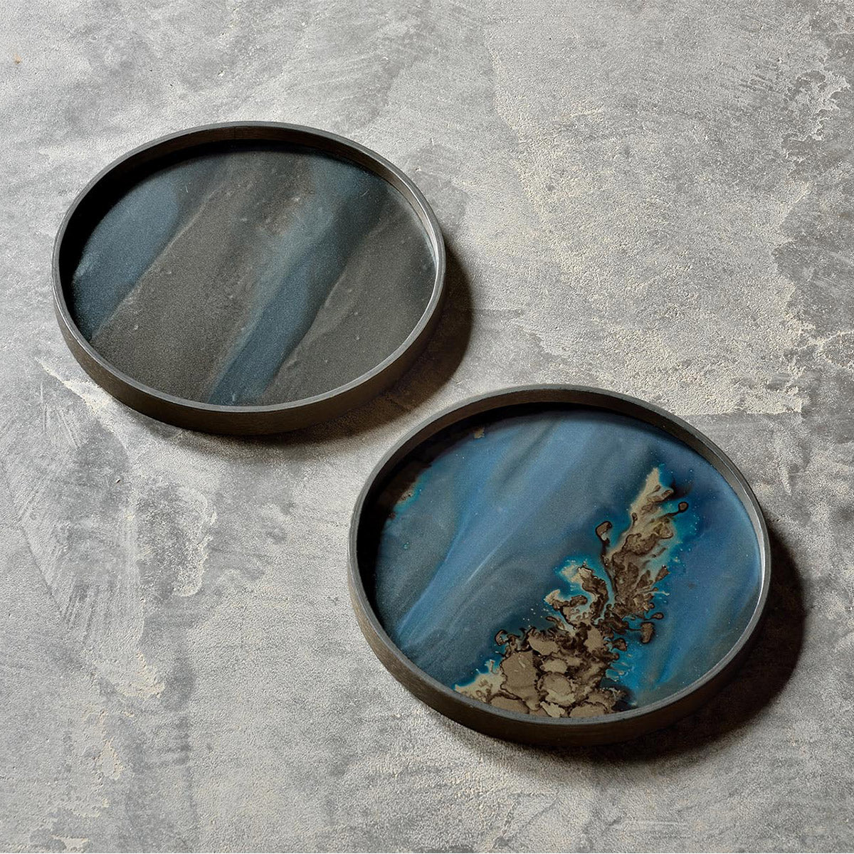 Vide poche en verre Graphic Organic Ø 30 cm - Image 3